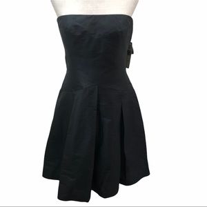 Ralph Lauren Temple Garden Black Silk Dress 10